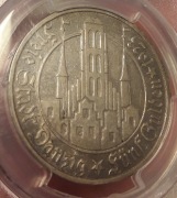 5 Guldenów 1923 WMG Gdańsk PCGS AU53 NGC