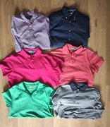 Zestaw Ralph Lauren Tommy Hilfiger polo koszula t-shirt set mega paka
