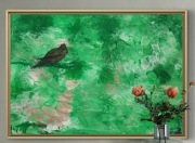 Trelek" autorski obraz akrylowy z certyfikatem autentyczności