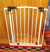 Dwie Bramki Zabezpieczające  Dzieci  do drzwi 73-82cm + rozszerzenie 10 cm