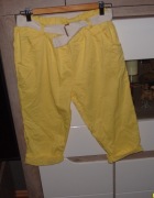 _żółte letnie Rybaczki z paseczkiem_ r. M/L_