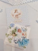 Kartka pamiątka Chrztu Świętego dla chłopca w kopercie