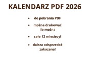 Kalendarz 2026 – PDF do Druku – A4 Poziomy – Organizer