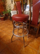 Taboret barowy stalowy