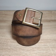 Pasek z eko skóry w stylu vintage 