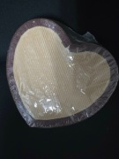 Formy papierowe w kształcie serca do ciast 5 sztuk