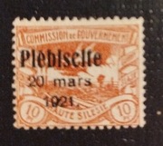 GÓRNY ŚLĄSK: 1921r. Mi 30 (*).