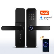 Zamek Bluetooth z kodem i skanerem odcisków palców