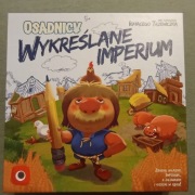 Osadnicy Wykreślane Imperium Portal Games - używana stan idealny roll&write