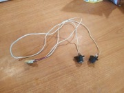 UNITRA radiomagnetofon RMS 404 zespół mikrofonów wiązka wtyczka mikrofon