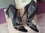 Buty szpilki damskie kolor czarny Giambattista Valli x H&M rozmiar 40