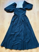 Długa czarna sukienka H&M