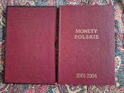 Album / Klaser monety polskie Fischera 2001-2004. BCM