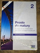 Prosto do matury 2, Matematyka Nowa Era Maciej Antek, Krzysztof Belka