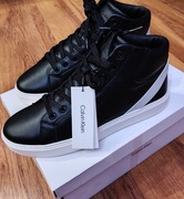 Sneakersy Calvin Klein. Wysokie. Skóra naturalna. 44