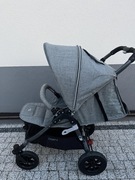 Wózek spacerowy Valcobaby Snap 4 grey pompowane koła
