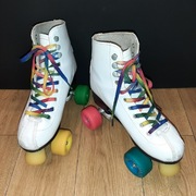 Wrotki Oryginalne Rio Roller Kolorowe Figure White