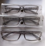 Okulary korekcyjne panterka + 4,0 dioptrii