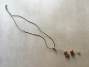 minimalistyczny naszyjnik z koralikami, gratis do zakupów