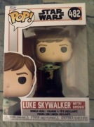 Star Wars - Mandalorian - Luke Skywalker with Grogu - Funko Pop - Figurka