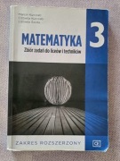 Matematyka 3. Zbiór zadań do liceów i techników. Zakres rozszerzony