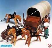 Playmobil 3243 WESTERN zaprzęg karawan farmera na Dzikim Zachodzie UNIKAT