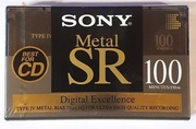 Kaseta magnetofonowa Sony Metal SR 100 (USA)