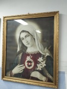 Stary obraz Serce Maryi 