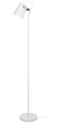 Lampa podłogowa stojąca Hayle biała 146 cm 