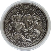 Obserwuj  10 dolarów - LOKI, Wyspy Cooka 