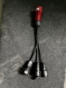 Adapter siłowy Przejsciówka 16A 400V NA 230V IP44