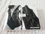 Body koronkowe Tom&Rose czarne, roz. S, PIĘKNE!