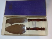 Komplet do tortu poznań PRL zabytkowe nie używane