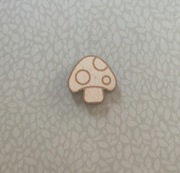 skrapki grawerowane grzybki decoupage scrapbooking hand made