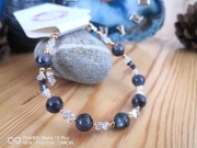 Amulet Ochronny labladoryt bransoletka 