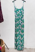 Długa sukienka Tom & Rose w kwiaty na ramiączkach rozm. L/XL - używana