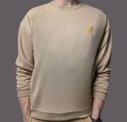 Bluza męska Infinity, beżowa roz S-XL