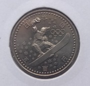 500 jenów 1997 - ZIO Nagano 1998 - Snowboard