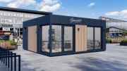 Kontener Biurowy Modułowy Handlowy Usługowy 6x6 - KRÓTKI TERMIN