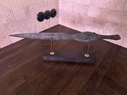 Miecz króla Achillesa Starożytna grecka replika wojownika z brązu