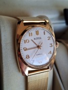 Wostok pozłacany mechaniczny zegarek vintage vostok