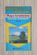 Roztocze Środkowe - mapa turystyczna wyd. PPWK 1994