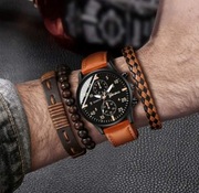 LICYTACJA! ZESTAW MĘSKIEJ BIŻUTERI NOWA