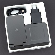 Ładowarka bezprzewodowa 2w1 składana stojak nowa