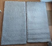 Dwa 2 dywany dywan shaggy wysoki miękki prany 70x140