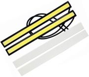 Mocne Światła LED 12V 12W COB 17 CM - 2 sztuki