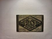 notgeld, Schweinitz, pieniądz zastępczy, 20 Pf, 24 Juli 1920