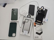Zestaw iPhone 13 zielony. Super stan.