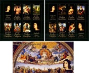 Afryka Środkowa 2011 - Raffaello Sanzio, malarstwo, czyste,  