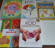 Zdrowie joga czakry reiki akupresura uzdrawianie zestaw 5 ksiazek